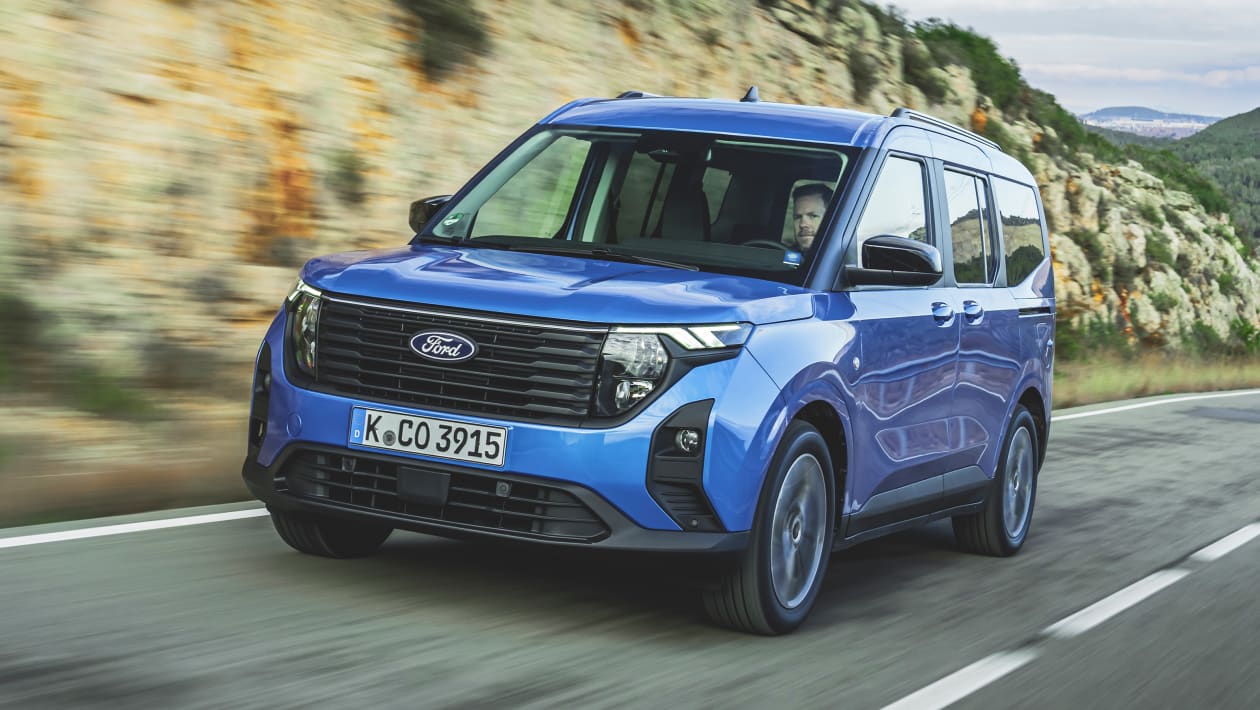 New Ford Tourneo Courier 2024 review small MPV glosses over van